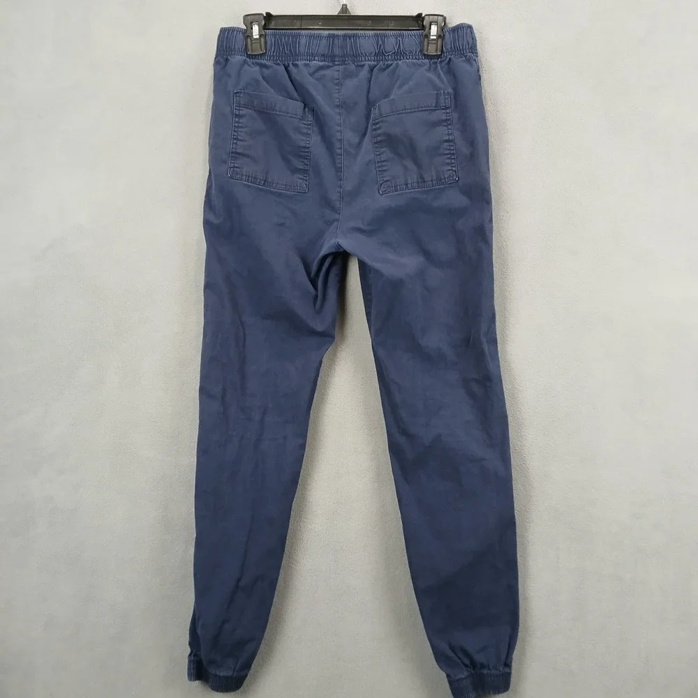 The Children's Place Jogger Pants Boys 18 Blue Tapered Leg Drawstring Athletic